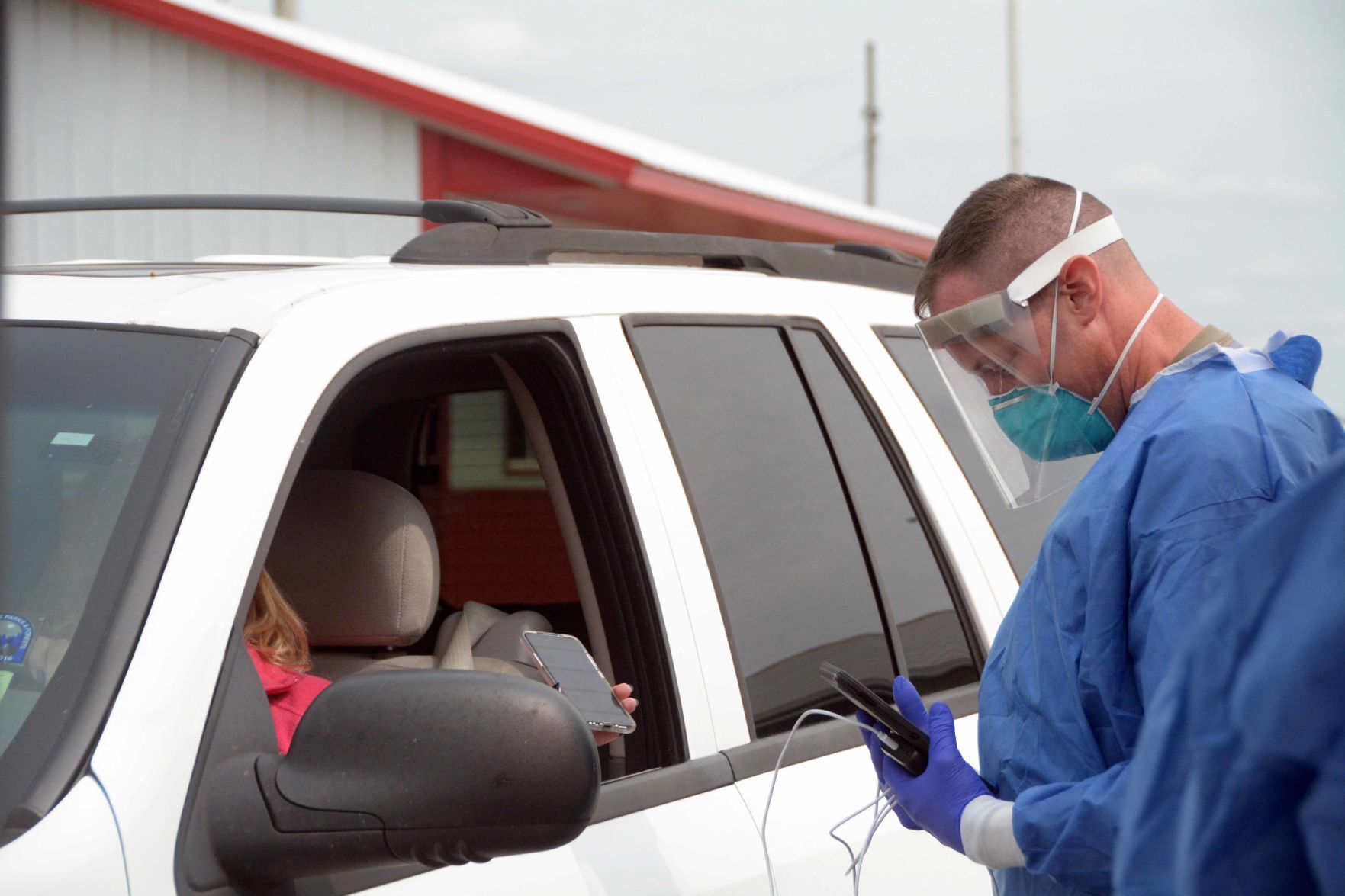 Wisconsin National Guard tests for COVID-19